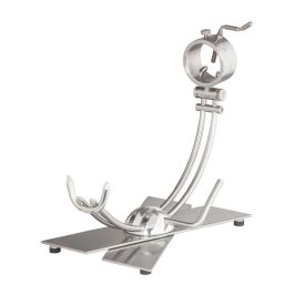 Porta prosciutto rotatorio e regolabile Afinox Inox